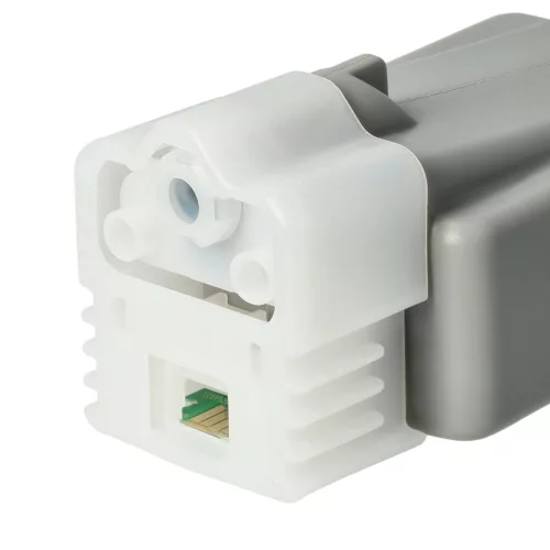 VHBW Canon PFI-1000PGY Tintenpatrone - Grau/Photo Schwarz 80 ml + Chip