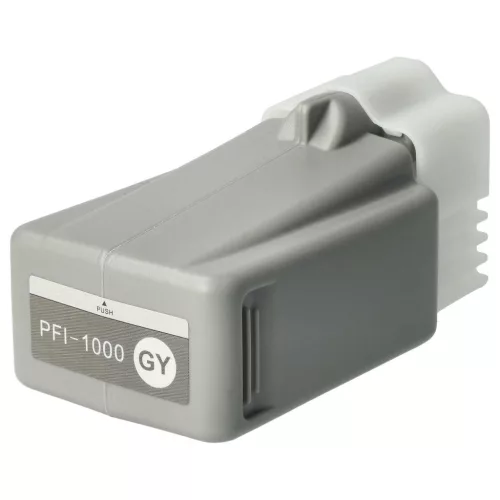VHBW Canon PFI-1000 GY Tintenpatrone - Grau 80 ml + Chip
