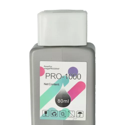 VHBW Canon PFI-1000 GY Tintenpatrone - Grau 80 ml + Chip