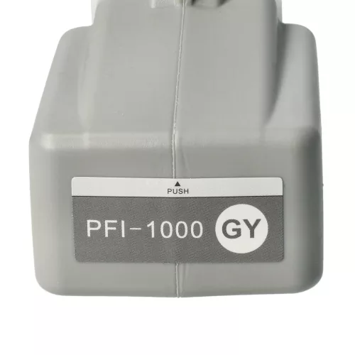 VHBW Canon PFI-1000 GY Tintenpatrone - Grau 80 ml + Chip