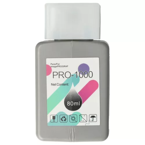 VHBW Canon PFI-1000R Tintenpatrone - Rot 80 ml + Chip