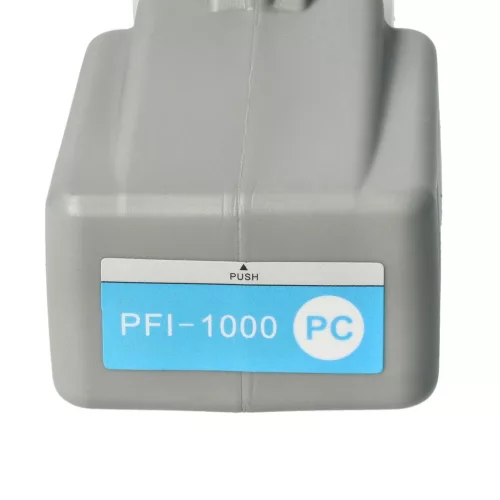 VHBW Canon PFI-1000PC Tintenpatrone - Photo Cyan 80ml + Chip