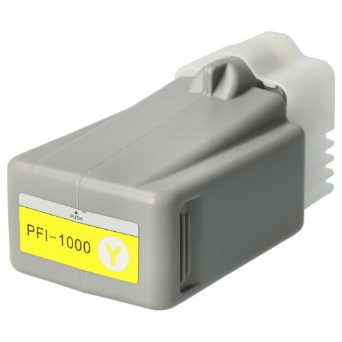 VHBW Canon PFI-1000 Y Ink Cartridge - Yellow 80 ml + Chip