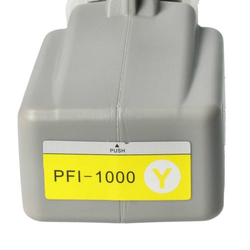 VHBW Canon PFI-1000 Y Ink Cartridge - Yellow 80 ml + Chip
