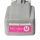 VHBW Canon PFI-1000M Tintenpatrone - Magenta 80 ml + Chip
