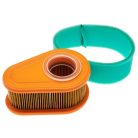 VHBW Briggs & Stratton 790388 Filter Set - 1x Foam Filter, 1x Paper Air Filter