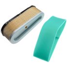 VHBW Briggs & Stratton 272477S Toro Lawn Tractor Filter - 1x Foam Filter, 1x Paper Air Filter