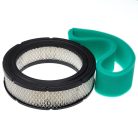 VHBW Briggs & Stratton 652519 Filterset - 1x Papierluftfilter, 1x Schaumfilter