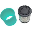 VHBW Briggs & Stratton 593217 Filter Set - 1x Foam Filter, 1x Paper Air Filter