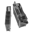 VHBW Cutlery Basket for AEG Dishwashers - Dividable Grey