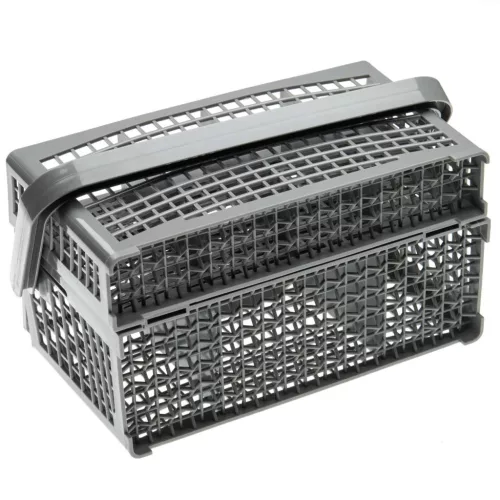 VHBW Cutlery Basket for AEG Dishwashers - Dividable Grey