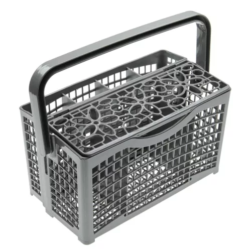 VHBW Cutlery Basket for AEG Dishwashers - Dividable Grey