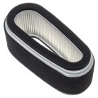 VHBW John Deere M70284 Filter Set (2x, Paper Air Filter, Foam Filter)