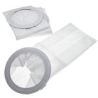 VHBW Nilfisk 1471097500 Porszívótasak / porzsák - 5x, Microfleece, Clarke