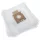 VHBW Hoover 35601734, H77 Microfiber Vacuum Cleaner Bag / Dust Bag (5x)