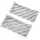 VHBW Bosch F016800574 2x Small Scrubbing Sleeve for Window Cleaner Rubber Insert