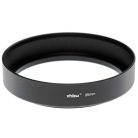 VHBW 95mm Lens Hood - 104mm Filter Thread, Black, Round