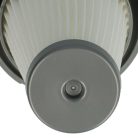 VHBW 1x Black & Decker 1004708-73 Patronfilter für Moulinex Staubsauger, Schwarz/Weiß/Grau