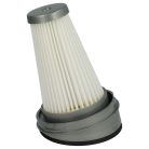 VHBW 1x Black & Decker 1004708-73 Patronfilter für Moulinex Staubsauger, Schwarz/Weiß/Grau