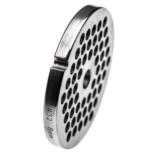 VHBW Fleischwolf-Scheibe 32, ADE, Caso, Fama, KBS, Porkert - ⌀ 8 mm, Edelstahl