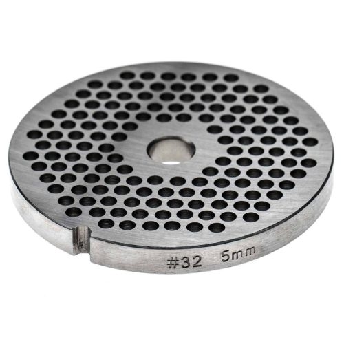 VHBW 32-es Fleischwolf Scheibe - ⌀ 5 mm Loch, Edelstahl