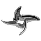 VHBW 42 Size ADE, Caso, Fama, KBS, Porkert Food Chopper Sickle Blade, Stainless Steel