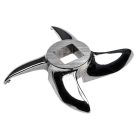 VHBW ADE, Caso, Fama, KBS, Porkert 32 Size Food Chopper Sickle Blade, Stainless Steel