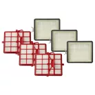 VHBW Vacuum Cleaner Filter Set Lux 111000160, 11548202 - Vacuum Cleaner Filter Set