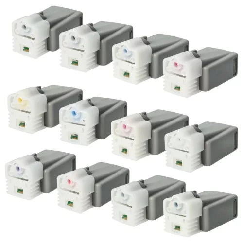 VHBW Tintenpatronen Set Canon PFI-1000GY, PFI-1000CO, PFI-1000C, PFI-1000B - B/C/M/Y