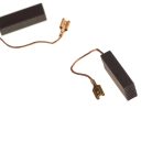 VHBW Carbon Brush (2 pieces) 6.3 x 11.2 x 29 mm Husqvarna 508.043.705