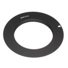 VHBW Adapter Ring Nikon Z6/Z7/Z5 - M42 Bayonet, Black