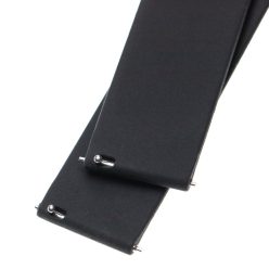   VHBW Samsung Galaxy Smartwatch Csuklópánt - 10 + 8,5 cm, Szilikon, Fekete