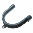 VHBW Drain Hose - 22/29 mm, right angle connector, gray