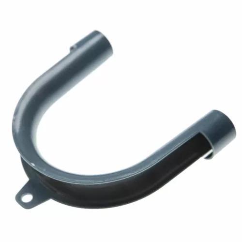 VHBW Drain Hose - 22/29 mm, right angle connector, gray