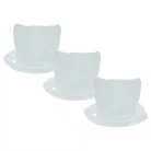 VHBW Staubsaugerfilter FLVD10-XJ, 90590689 - 3 Stück
