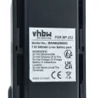 VHBW Radio Akku BJ-2000, BP-232H, BP-231N, BP-232, BP-231, BP-230, BP-230N - 940 mAh 7,4 V Li-Ion