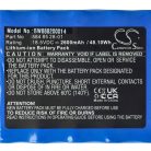 VHBW Lawn Mower Battery Husqvarna 584 85 28-01, 584 82 28-02, 584 82 28-01 - 2600 mAh 18.5 V Li-Ion - Gardening Tool