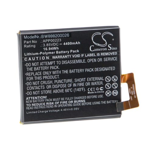VHBW CAT APP00223 mobile phone battery - 4400 mAh 3.85 V Li-polymer - Smartphone battery