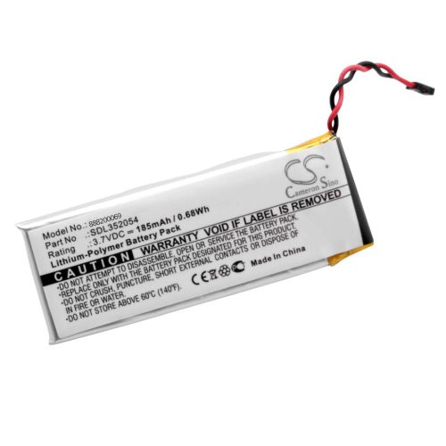 Flir SDL352054 akkumulátor - 185 mAh, 3,7 V, Li-polimer