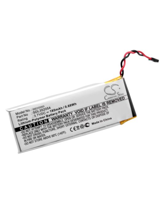 Flir SDL352054 akkumulátor - 185 mAh, 3,7 V, Li-polimer