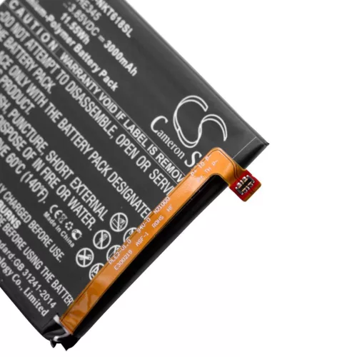 VHBW Mobile Phone Battery for Nokia HE345 - 3000 mAh 3.85 V Li-Polymer