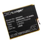 VHBW Mobile Phone Battery for Motorola JS40 - 2800 mAh 3.8 V Li-Polymer