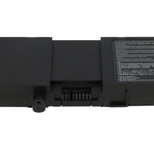 VHBW Notebook Battery Asus 0B200-00390000, 0B200-00390100 - 4000 mAh 15 V Li-polymer, black