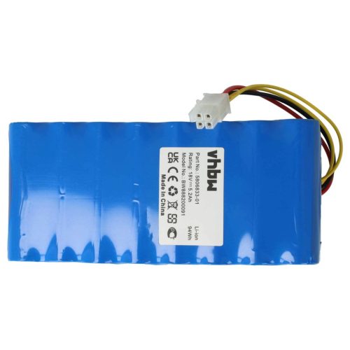 VHBW Husqvarna 580 68 33-01 Lawn Mower Battery Pack - 5200 mAh 18 V Li-Ion