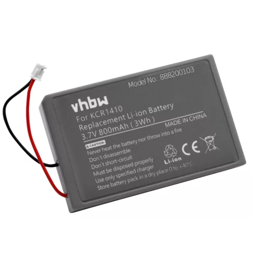 VHBW Sony KCR1410 Gamer Joypad Battery, LIP1522 - 800 mAh 3.7 V Li-Ion