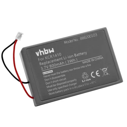 VHBW Sony KCR1410 Gamer Joypad Battery, LIP1522 - 800 mAh 3.7 V Li-Ion