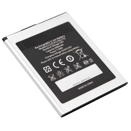 Mobiltelefon akkumulátor Oukitel 1ICP4/58/73 - 2000 mAh 3,8 V Li-Ion - Okostelefon akkumulátor