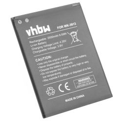   VHBW Mobile Phone Battery for Wiko 3913 - 2500 mAh 3.8 V Li-Ion - Smartphone Battery