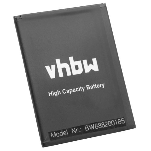 VHBW Mobile Phone Battery for Wiko 3913 - 2500 mAh 3.8 V Li-Ion - Smartphone Battery