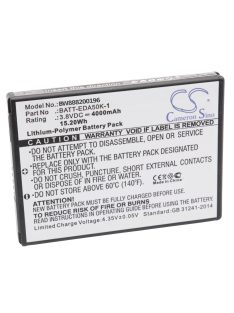   Honeywell Vonalkód-leolvasó POS elem 50134176-001, 50129589-001 - 4000mAh 3,8V Li-polimer